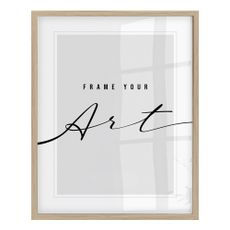 Stojací/na stenu rámček v prírodnej farbe 20x26 cm Beech – knor