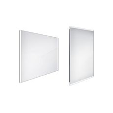 NIMCO ZP 11019 - LED Kúpeľňové podsvietené zrkadlo 6500K 70x90 cm IP44