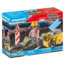 Playmobil 71185 Stavebný robotník s frézou