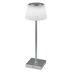 Rabalux 76013 stolná LED lampa Taena, 4 W, strieborná