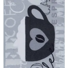 Hanse Home Behúň Cook & Clean 105729 Grey Black White - 50x150 cm