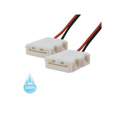 Konektor bez spájkovania pre LED pásky 3528, 2835 30,60LED/m 8mm s vodičom, vodotesný IP68