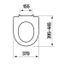 JIKA H8903850000631 - WC sedátko SoftClose LYRA duroplast biela