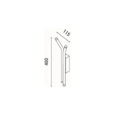 LED Nástenné svietidlo LED/10W/230V 3000K