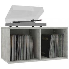 Úložný box na LP dosky drevotrieska Dekorhome
