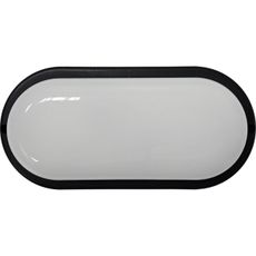 LED Vonkajšie stropné svietidlo LED/15W/230V 4200K 20x9,8 cm IP64 čierna