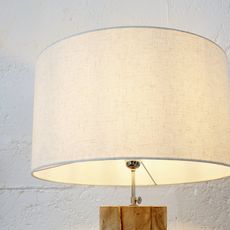 Tienidlo pre stojaciu lampu BAKU Dekorhome Krémová