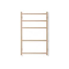 Nástenný držiak na osušky z dubového dreva Wireworks Towel Rail Wallbar