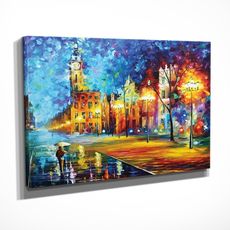 Wallity Obraz CLASSIFA 30x40 cm modrý/žltý