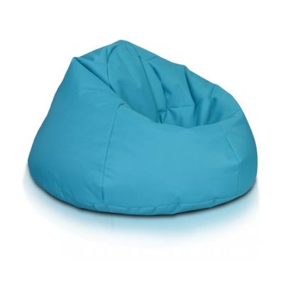 Sedací vak guľa Maxi polyester TiaHome - tyrkysová