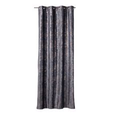 Antracitovosivý záves 140x260 cm Lhasa – Mendola Fabrics