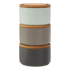 Dózy v súprave 3 ks na potraviny z kameňa Fenwick – Premier Housewares