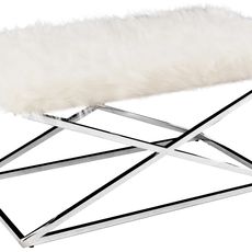 Tutumi Taburetka LIVING biela