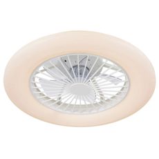 Lucci Air 513200 - LED Stm. svietidlo s ventilátorom OSLO LED/20W/230V biela + DO