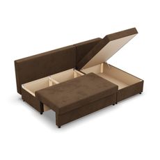 Rozkladacia rohová sedacia súprava Deli model 2