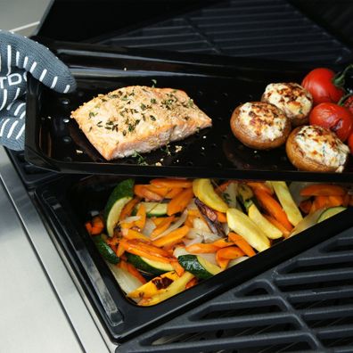 Grilovacie plechy v súprave Dualchef – Outdoorchef