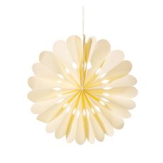 Papierová ručne vyrábaná vianočná ozdoba ø 10 cm Honeycomb Snowflake – Sass & Belle