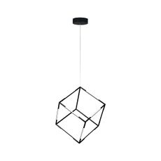 Klausen 142025 - LED Luster na lanku DICE LED/48W/230V čierna