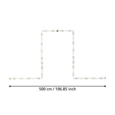 Eglo 99722 - LED Stmievateľný pásik 5m LED/23W/24/230V 2700-6500K + DO