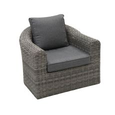 Deokork Ratanová modulová zostava BORNEO LUXURY pre 6 osôb (sivá)