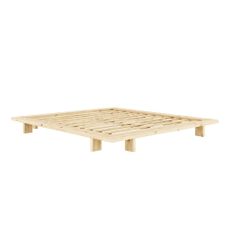 Dvojlôžková posteľ z borovicového dreva s roštom 180x200 cm Japan – Karup Design
