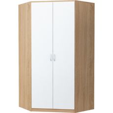 Rohová skriňa OLA SZ06 Biela - dub sonoma