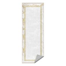 Koberec behúň v bielo-zlatej farbe 80x200 cm - Mila Home