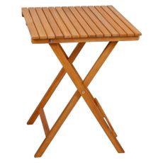 Záhradný jedálenský stôl z masívu akácie 55x55 cm Alameda – Garden Pleasure