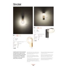 Redo 01-3244 - LED Stmievateľný luster na lanku SINCLAIR LED/35W/230V CRI 93 IP21