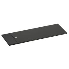 Zásuvkový box TYP IV - posuvný kryt, 2x zásuvka, nabíjací USB A+C porty, 2x RJ45 port, čierna