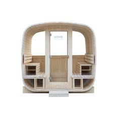 Záhradná sauna HYGGE DELUXE - 230 cm x 220 cm pre 4-6 osôb