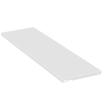 Kovová polica pre ELEMENT SYSTEM, 800 x 250 mm, biela, balenie 2 ks