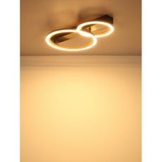 Globo 67356D2 - LED stropné svietidlo DAKARI I LED/30W/230V 3000K 44x30 cm