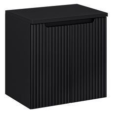 Comad Závěsná skříňka Nova Black II s deskou 60 cm černá