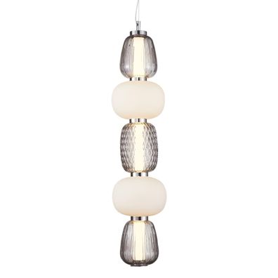 LED Luster na lanku CARO LED/40W/230V chróm