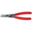 Presné kliešte na poistné krúžky 225 mm, vnútorné rovné. Knipex - 48 11 J3 - DIN 5265 C