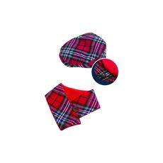 Čiapka a šatka Croci Tartan
