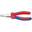Ploché kliešte 160 mm KNIPEX 20 02 160 - leštená hlava, viaczložkové puzdrá