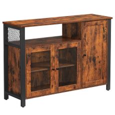 Boxxx KOMODA, hnedá, čierna, 110/75/33 cm