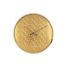Karlsson 6005GD dizajnové nástenné hodiny zlaté,pr. 40 cm