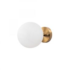Opviq Nástenná lampa Atmaca zlatá/biela