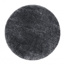 Ayyildiz Kusový koberec Brilliant Shaggy 4200 Grey kruh - 120x120 (priemer) kruh cm