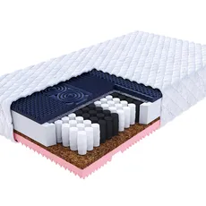 Taštičkový zdravotný matrac s kokosom Gina 140x200 Poťah: Premium Jersey 3D, Výška: 27 cm
