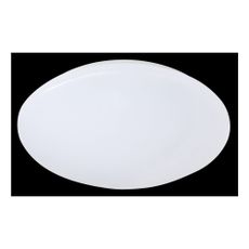 Biele stropné LED svietidlo Trio Putz II, priemer 27 cm