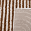Koberec, hnedá, vzor, 133x190, TORIS TYP 4