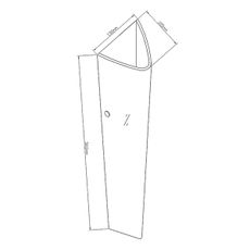 Fabas Luce 2523-21-102 - Nástenné svietidlo DEDALO 1xE27/75W/230V biela