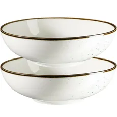 Mäser 2-dielna sada misiek Pintar White modrébodky 22 cm