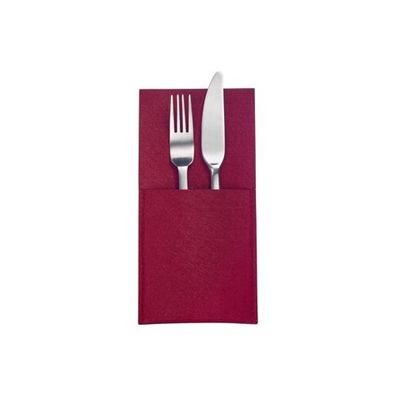 Westmark Sada vreciek na príbory COZY, 22 x 11 cm, 4 ks, červená