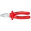 Kombinované kliešte 250 mm - 1000 V. KNIPEX 03 07 250 - chrómované, VDE - izolácia ponorením do kúpeľa