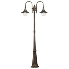 Ideal Lux - Vonkajšia lampa CIMA 2xE27/52W/230V 216 cm IP43 patina